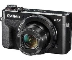 „Canon PowerShot G7 X Mark II“.
