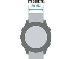 Garmin Laikrodžio dirželis skirta Forerunner 245, 20 mm, Merlot