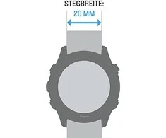 Garmin Laikrodžio dirželis skirta Forerunner 245, 20 mm, Merlot