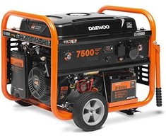Benzininis generatorius 7.5KW 230V/GDA 8500E DAEWOO