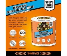 Gorilla Atsparus vandeniui Patch &amp; Seal Tape Baltas 3m