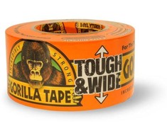Gorilla Tape Tough &amp; Wide izoliacinė juosta juoda 7.31cm × 27m
