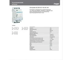 Hager EPN540, 250–400 V