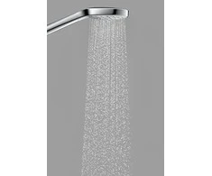 Hansgrohe Croma Select E 110 1jet dušo galvutė, EcoSmart 9 l/min, chromas/balta