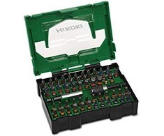 Galvučių su antgaliais rinkinys Hikoki 40030024; 60 vnt.