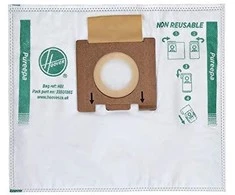 Hoover Pure Epa microfiber Vacuum cleaner bags H81, Baltas