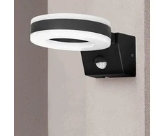 Sieninis šviestuvas Orno HOWLIT LED 20W, sodo šviestuvas su judesio jutikliu, 1800lm, IP65, 4000K, baltas