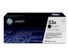 Hewlett Packard (HP) HP Nr. 53A (Q7553A) juoda kasetė lazeriniams spausdintuvams, 3000psl.
