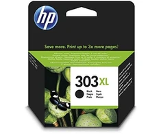 Hewlett Packard (HP) HP 303XL didelės talpos juodo rašalo kasetė, 600 puslapių, skirta HP ENVY Photo 6230, 7130, 7134, 7830 spausdintuvams