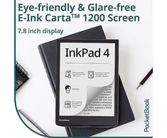 Elektroninė skaityklė PocketBook InkPad 4 7.8" 32GB Stardust Silver (PB743G-U-WW)