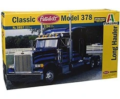 Italeri Peterbilt 378 Long Hauler 1/24 surenkamas sunkvežimio modelis