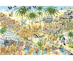 Dėlionė Jumbo Spiele Jumbo Jan van Haasteren Die Oase 1500 Teile Puzzle (19059)