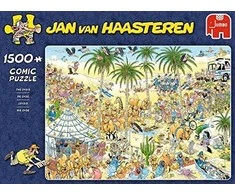 Dėlionė Jumbo Spiele Jumbo Jan van Haasteren Die Oase 1500 Teile Puzzle (19059)