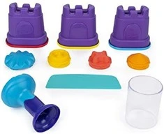 Spin Master Kinetic Sand - Vaivorykštės mišinio rinkinys (6053691)