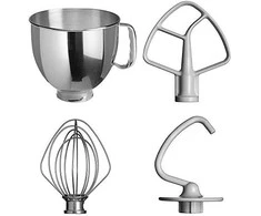 Virtuvinis kombainas KITCHENAID 5KSM125EOB must 4,8 l