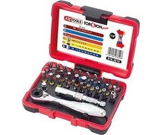 32 dalių įrankių rinkinys KS TOOLS TorsionPower 1/4"