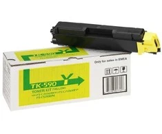 Dažomieji milteliai KYOCERA TK-590Y, Geltona