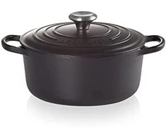 Puodas LeCreuset Signature 26 cm, juodas