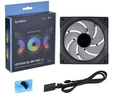 Lian Li UNI FAN SL-INF 120 ARGB PWM ventiliatorius - 120mm juoda