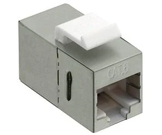 LOGILINK NK4011 LOGILINK - Keystone Inline mova 2xRJ45 Cat.6 STP, tvirtinimas su spragtelėjimu