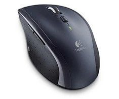 Logitech „Marathon Pelė M705“, dešiniarankiams, optinė, radijo dažnių belaidė, 1000 DPI, anglies spalvos