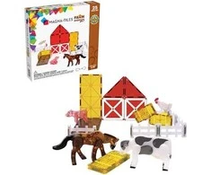 MAGNA-TILES Magnetinis konstruktorius „Ūkio gyvūnai“, 25 det.