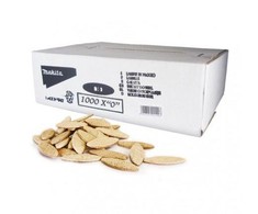 Makita Lamelė - sujungimams 0 P-08838 Nr.0 • 46 x 15 x 4 mm • 1000Vnt