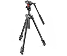 Manfrotto 290 šviesos rinkinys su skysta vaizdo galvute