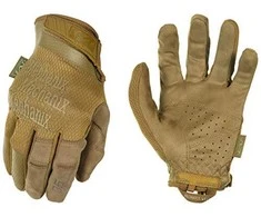 Mechanix Wear Pirštinės Mechanix Speclialty 0.5 Coyote XL. 0,5mm storio delnas. Velcro, dirbtinė oda, TrekDry®, Lycra