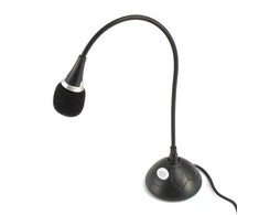 Media-Tech MT392 MICCO - High quality mini desk microphone with ON/OFF button
