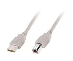 LogiLink USB-B 5.0m pilka