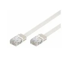 MicroConnect RJ-45 kt.6 U / UTP Baltas 15m (V-UTP615W- FLAT)