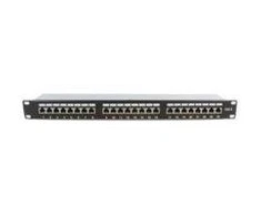 MicroConnect 19 FTP. 6 patch panel 24 port Krone IDC, Juodas color, PP-007