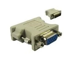 AV adapteris MicroConnect DVI-D - D-Sub( VGA) balta (MONCJ)