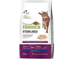 Natural Trainer Cat Adult Sterilised kalakutiena su kalakutiena 1.5kg