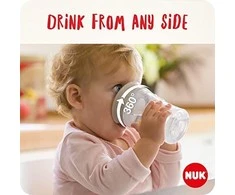 Magiškas NUK 360° kūdikio puodelis Minnie (8+ mėn.)