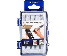 Dremel Bosch 682 8 dalių komplektas Glass etching