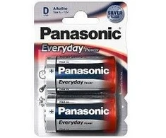 Panasonic EVERYDAY LR20-2BP elementai