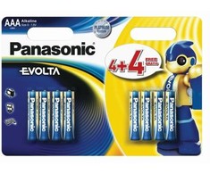 „Panasonic Evolta AAA/Lr03 Alkaline Baterija“ – (8 vnt. pakuotėje)