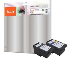 Peach Peach PI100-223 „PagePack“ rašalas Juoda, Žydra, Purpurinė, Geltona