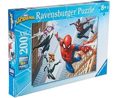 Ravensburger dėlionė „Marvel Žmogus-voras ir draugai“, 200 XXL det., nuo 8 m.