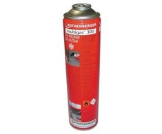 Rothenberger 035510-A 600 ml "Multigas 300" Gas Cartridge - Raudona