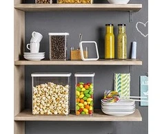 rotho Gyvūnų Maisto Indas - LOFT Aukštas 3.2L Technopolimeras Permatomas/Baltas