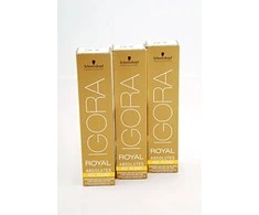 Schwarzkopf Igora Royal Absolutes ilgalaikio poveikio žilų plaukų dažai 60 ml - 7-70
