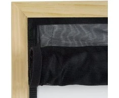 TESA MOSKITIERA OKIENNA ZWIJANA Juoda 1,3m x 1,5m