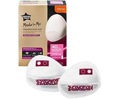 TOMMEE TIPPEE įklotai į liemenėlę, M, balta, 40 vnt, 423634