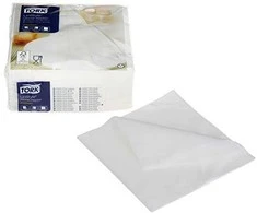 Servetėlės TORK Linstyle, 1 sl., 50 vnt., 39 x 39 cm, baltos spalvos