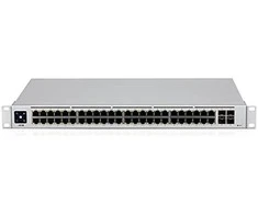 Šakotuvas UBIQUITI USW-48-POE UniFi valdomas jungiklis gen2 32x Gigabit POE+ jungtys / 16x Gigabit POE jungtys / 4x SFP 1GB Prievadai 32W vienam prievadui
