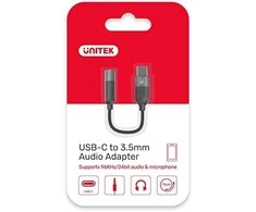 UNITEK USB-C adapteris – mini lizdas 3,5 mm Female M1204A