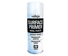 Vallejo - Primer / Basic Primer - Baltas